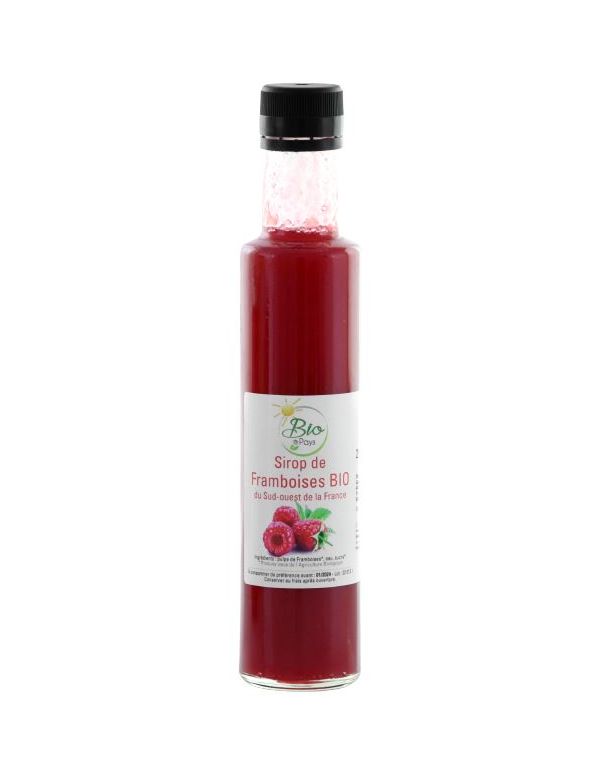 Sirop de Framboises Bio - Bio Pays Landais