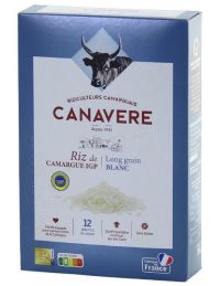 riz blanc en boîte de 1kg