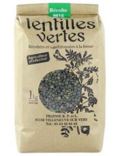 Lentilles vertes direct producteur - Maison Fraysse
