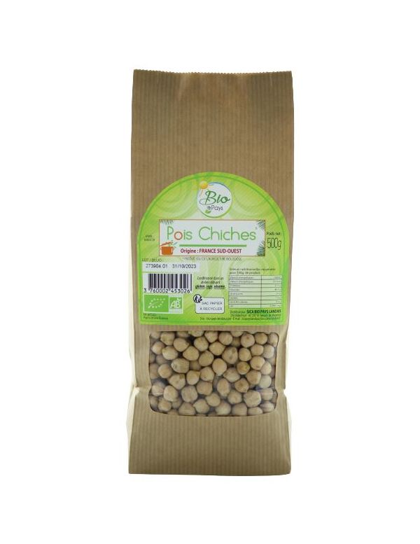Sachet pois chiche bio 500g