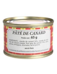 Pâté de Canard en Conserve 65 g - Alby Foie Gras
