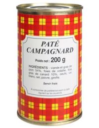 Pâté Campagnard au Foie Gras 200 g