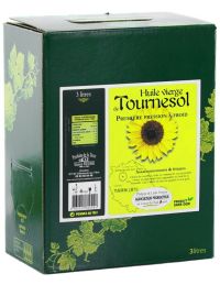 Bib huile de tournesol vierge première pression à froid jemangefrancais.com