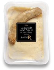 Aligot ? la Tome Fra?che et Saucisse 1 portion - Maison Roustit