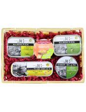 Panier garni de conserves de poisson Bio