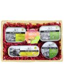 coffret de conserve de la mer