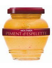 Moutarde au Piment d'Espelette - Domaine des Terres Rouges