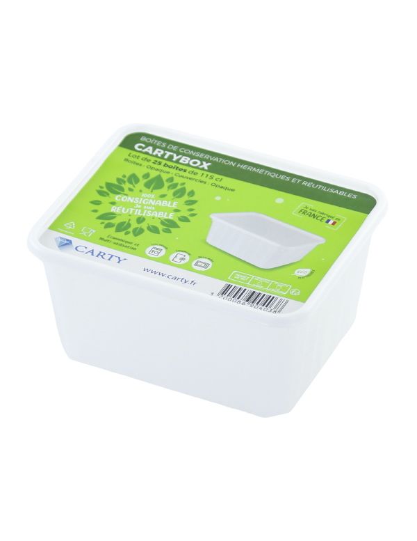 Boîte alimentaire avec couvercle 1,15 l