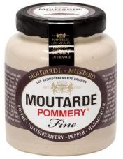 Moutarde au Poivre Pommery - Pot gr?s 100 g - Assaisonnements Briards