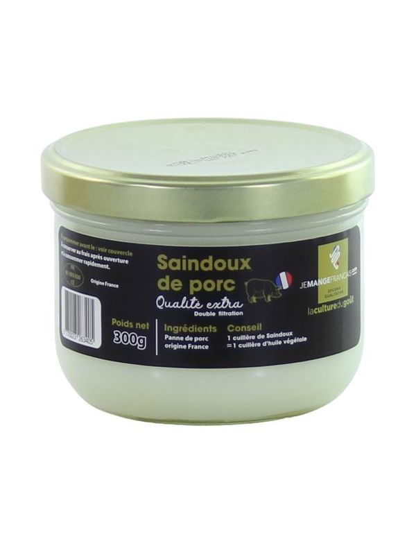 saindoux en conserve de 300 g