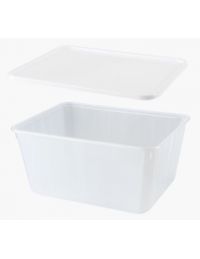 Boîte opaque 1,8 L avec couvercle