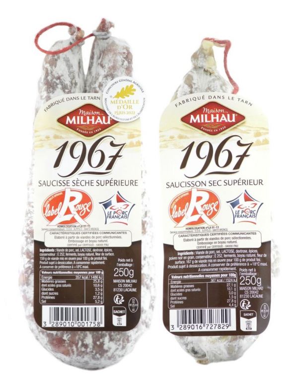 lot charcuterie label rouge