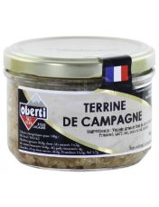 Terrine de campagne traditionnelle en verrine - Salaisons Oberti et Fils