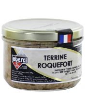 Terrine de campagne au roquefort en verrine - Salaisons Oberti et Fils