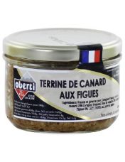 Terrine de canard aux figues en verrine - Salaisons Oberti et Fils