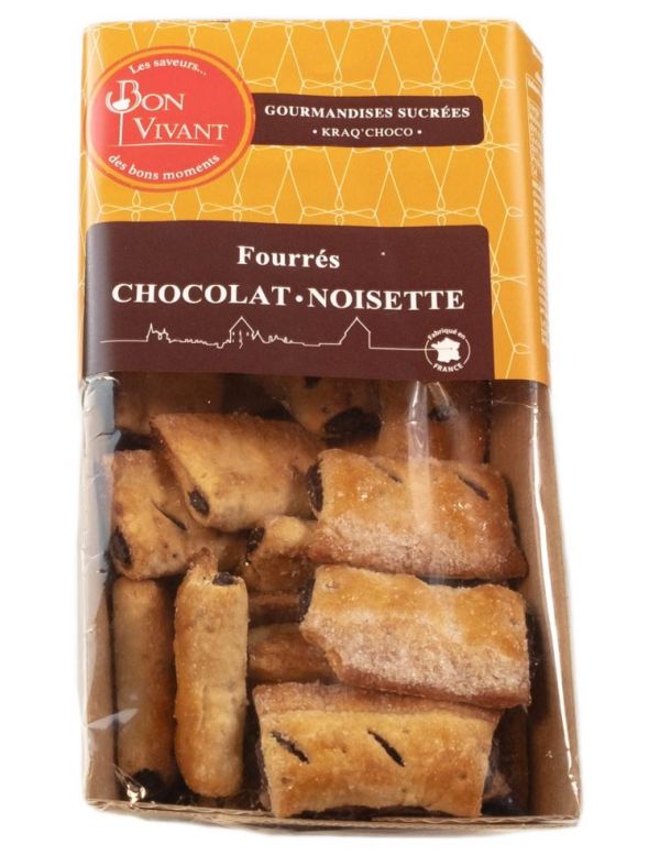 Biscuits fourrés Chocolat Noisettes