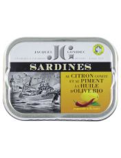 Sardines au citron confit et au piment - Jacques Gonidec
