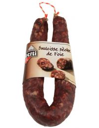 Saucisse sèche de foie