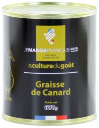 Graisse de canard origine France