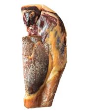 Demi jambon noir de Bigorre AOP d?couenn? - 24 mois