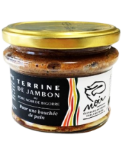 Terrine de jambon au porc noir de Bigorre en verrine de 180 g