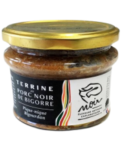 Terrine de porc noir de Bigorre en verrine