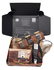 Coffret gourmand porc noir de Bigorre contenant 3 articles