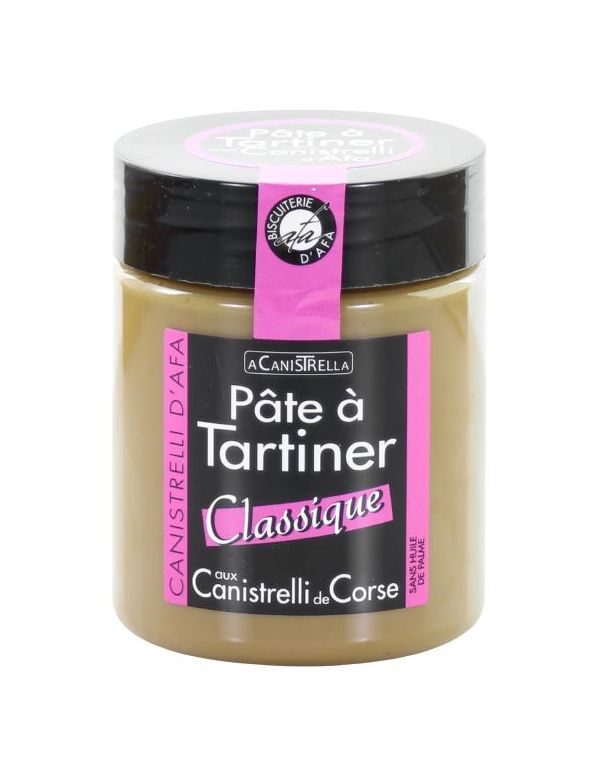 Pâte a tartiner aux canistrelli