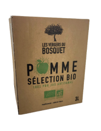 bib de jus de pomme bio 3 litres