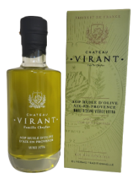 huile d'olive aop chateau virant avec coffret