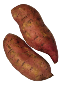 patate douce en lot