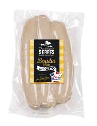 boudin blanc au porto sous vide