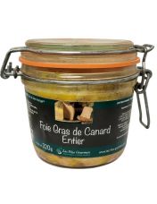 Foie gras de canard artisanal - Conserve de 320 g pour 7 ? 8 personnes