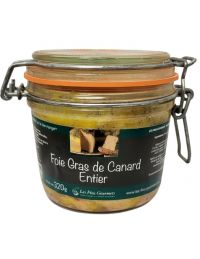 FOIE GRAS DE CANARD ARTISANAL BOCAL DE 320 G JEMANGEFRANCAIS.COM