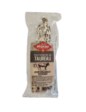 Saucisson de Taureau 250 g - Maison Milhau
