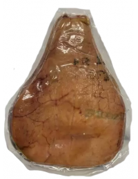 jambon entier sous vide vu de dos