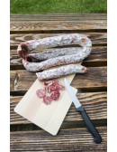 saucisse perche tranchée
