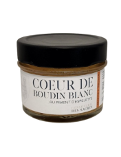 Boudin blanc au piment d'Espelette ? tartiner - Conserverie des Sacres