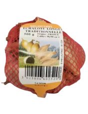 Echalote longue traditionnelle filet de 500 g - calibre 30/50 - origine France
