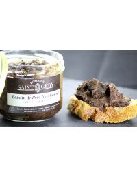 Boudin de porc noir Gascon, bocal de 180 g