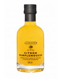 Vinaigre à la pulpe de citron et au pamplemousse, bouteille de 200 ml