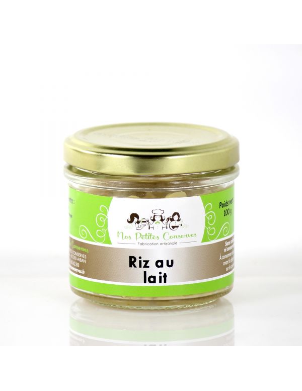 Riz au lait verrine de 110 g